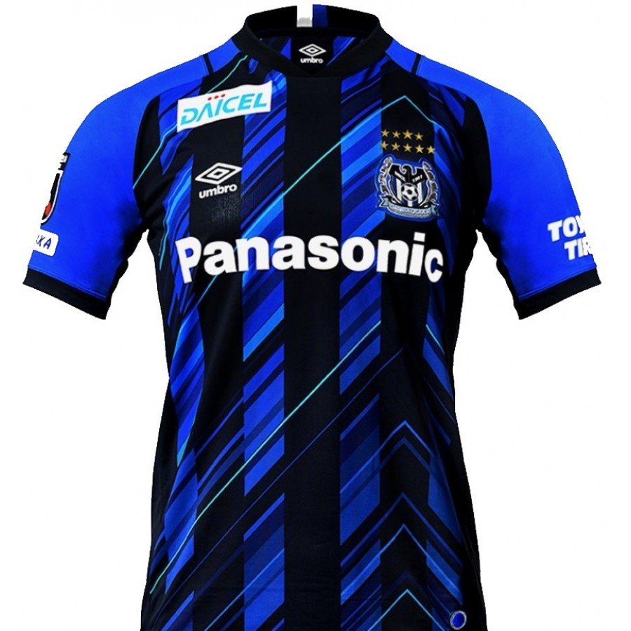 GAMBA OSAKA UMBRO トレーニングシャツ Klubai Store - Camisa oficial Umbro Gamba Osaka 2021 I jogador
